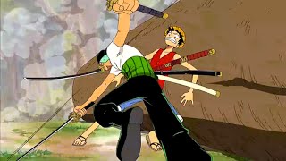 PERTARUNGAN LENGKAP Luffy vs Zoro || Satu potong