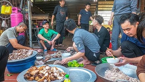 Mùi Khói Bếp I Những Bữa Cỗ Thịt Tờ Ró Giỗ Tổ Tiên Ngon Nhất Của Nông Dân Nhà Quê