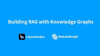 Building RAG with Knowledge Graphs | Workshop with LlamaIndex