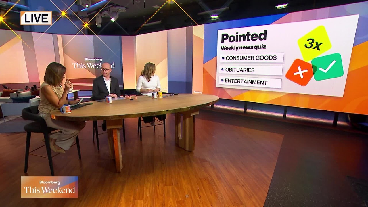 Pointed! Bloomberg's Weekly News Quiz For Risk-Takers