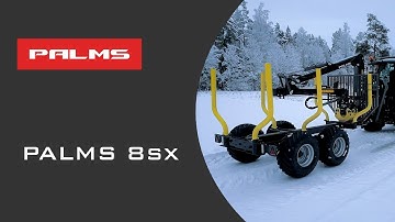 PALMS 8SX Forestry Trailer