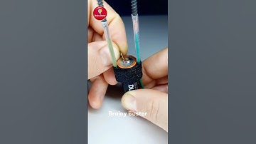 Battery ல🔋Lighter செய்யலாமா 😱 How to Make a Lightweight Battery-Powered Lighter #making #experiment