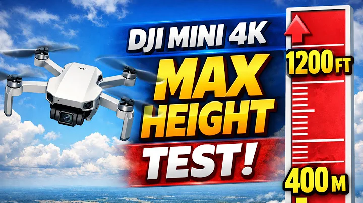 DJI Mini 4K Max Height Test 2025