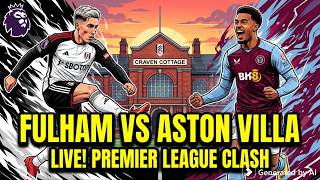 Fulham vs. Aston Villa Premier League Clash!