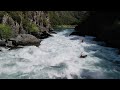 Aniol serrasolses leads throne room rapid on the futaleuf river in chile  whitewater kayaking