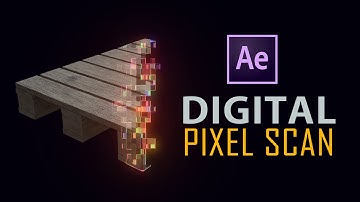 Digital Pixel Scan Logo Reveal | After effects Tamil Tutorial