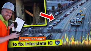 California only has *70 DAYS LEFT* left to FIX I-10 🔥