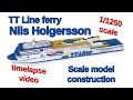 Ferry NILS HOLGERSSON scale model construction