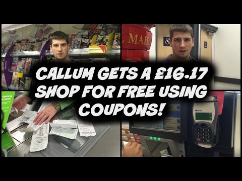 Callum gets £16.17 of food for FREE using Coupons!