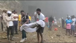 Stampede at a Haitian mountaintop fortress kills at least 25 people and injures dozens