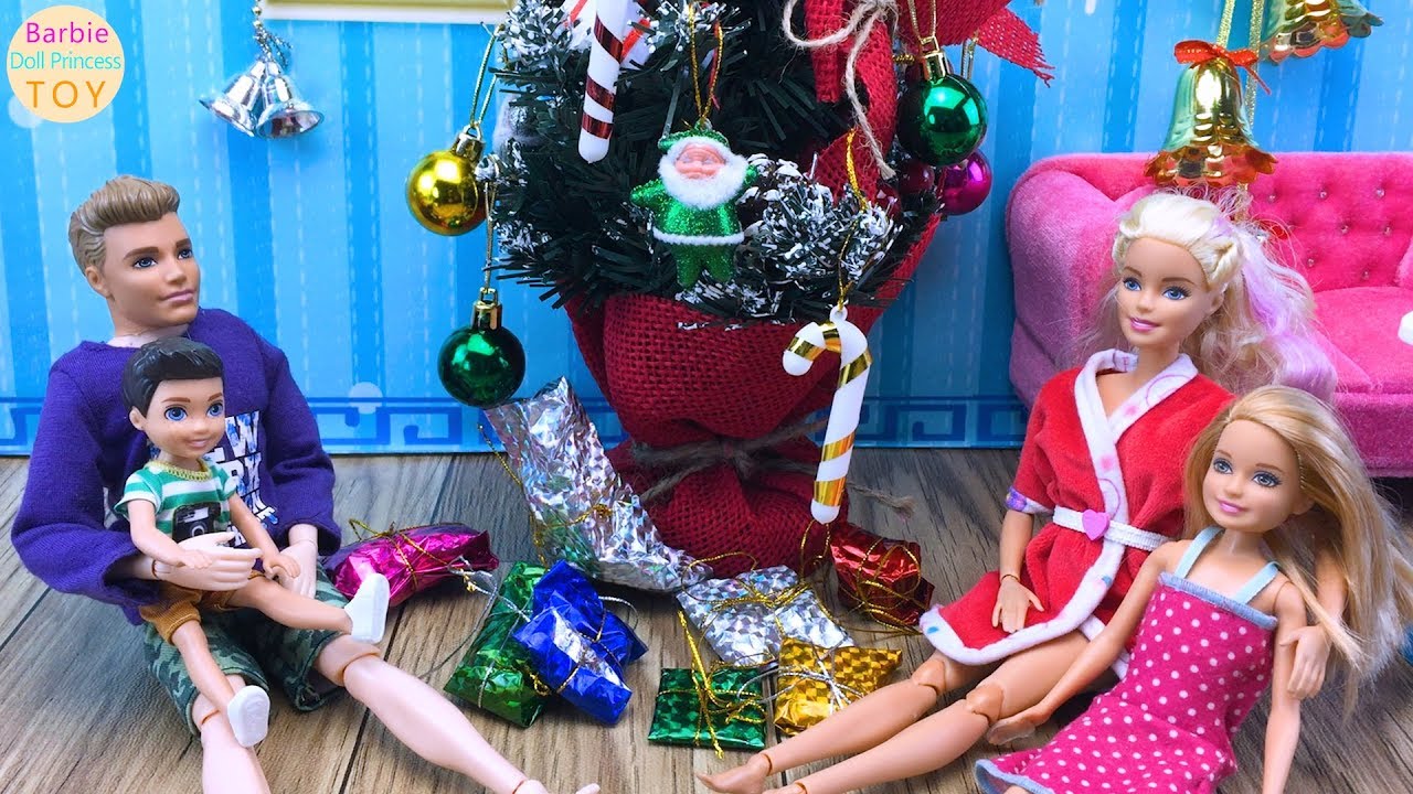 Barbie Christmas | Barbie and Ken christmas | Barbie doll Christmas