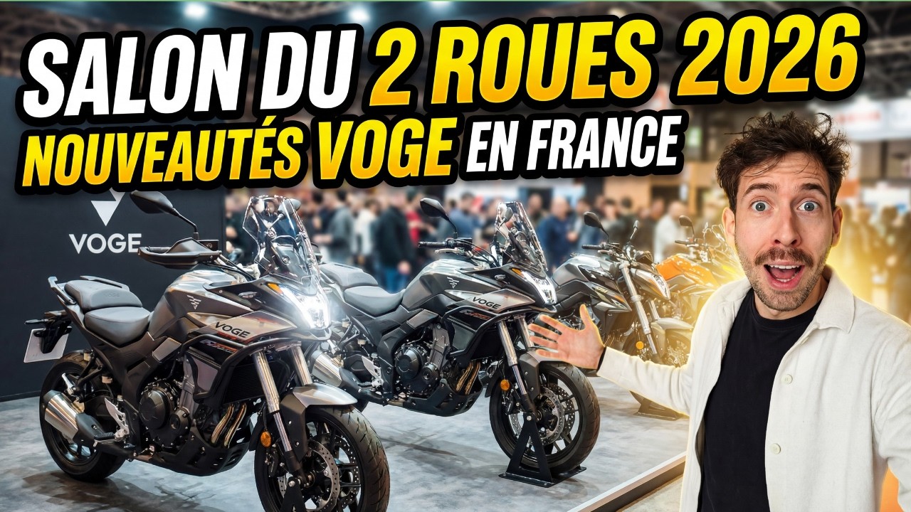 VOGE frappe fort en 2026 ! nouveautés vues à Lyon