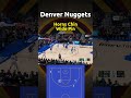 Denver nuggets  horns chin wide pin