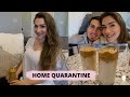 HOME QUARANTINE VLOG | What I'm doing at home, Whipped coffee, Healthy food, Walking outside