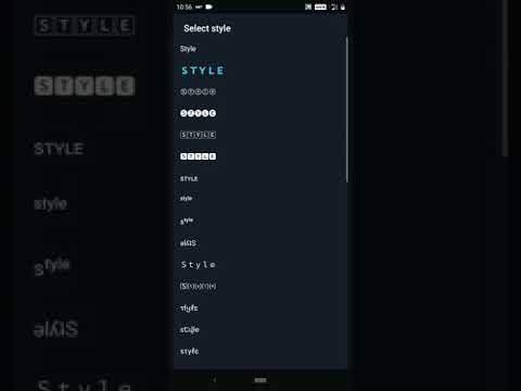 Stylish Text - create custom styles in Style Editor.