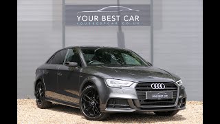 Audi A3 1.5 TFSI CoD 35 Black Edition - WALK AROUND VIDEO REVIEW | 4K