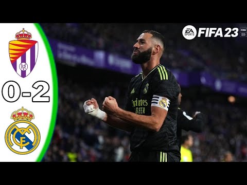 Real Valladolid vs Real Madrid (0-2)Extended Highlights & All Goals | LA LIGA 2022/23