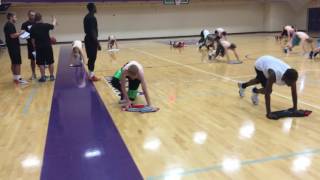 Towel Training Speed Drill