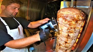 Street Food in Warsaw, Poland. Burgers, Picanha, Raclette, Pizza and more Tasty Foods