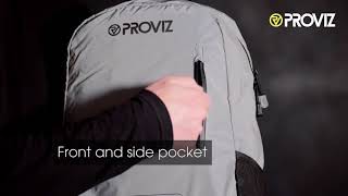 Mochila Proviz 360+ , 100% Reflectiva