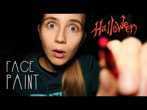 LoFi ASMR Giving You A Halloween Face Paint
