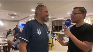 CARLOS BONATELLI EXECULTIVO DE FUTEBOL DO CSA COM GABRIEL TEIXEIRA DIRETO DE UBERLÂNDIA -MG