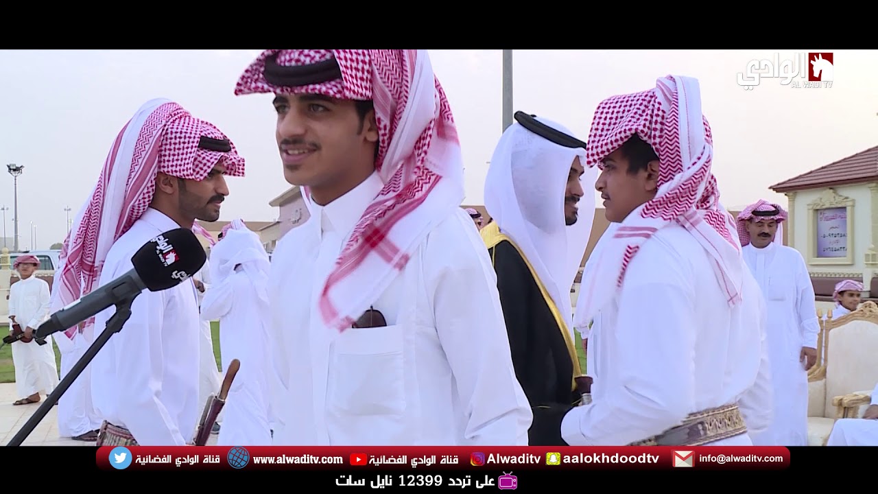 حفل زواج  سالم عوض محمد آل ابو غبار على قناة الوادي الفضائية