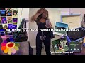 extreme room transformation + room tour| pinterest and tiktok inspired