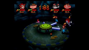 Crash Bash - Splash Dash Platinum Relic