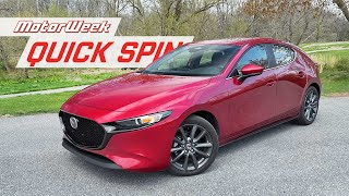 2025 Mazda3 Hatchback | MotorWeek Quick Spin