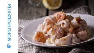 Ризотто с гребешками и креветками || iCOOKGOOD on FOOD TV || Морепродукты Ризотто с гребешками и креветками || iCOOKGOOD on FOOD TV || Морепродукты