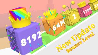 ☺️Happy Cubes 2048 vs number blocks 2048 Gameplay Walkthrough ( Android, iOS )New level