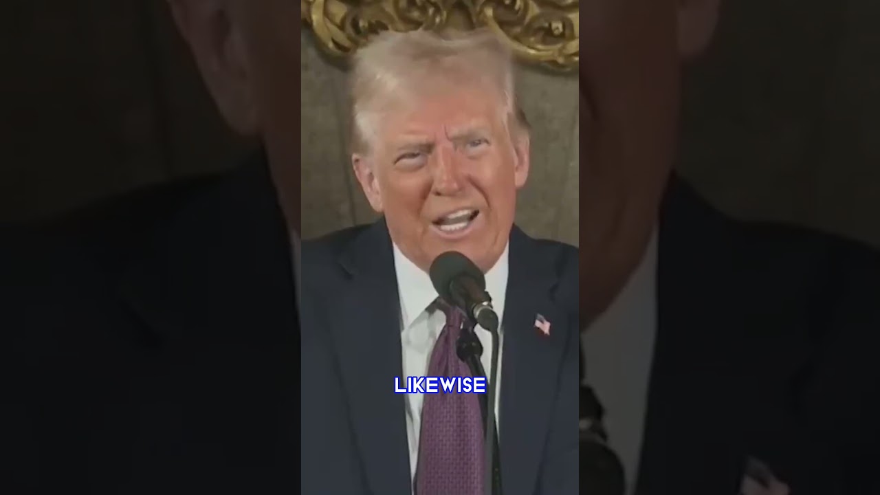 Trump's water rant about dishwashers and washing machines