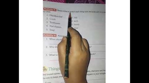 Class-I(EVS-Chapter 4-Keeping Clean)