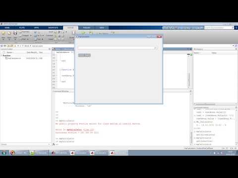 MATLAB App designer command line tutorial - design calculator in Easy steps