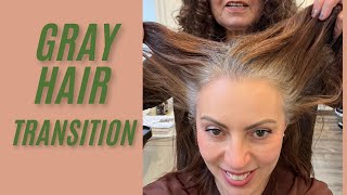 Gray Hair Transformation that shocked my Husband