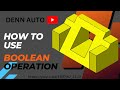 How To Use Boolean Operation In Catia ||  Catia Mei Boolean Operation Ko Kaise Use Kare.