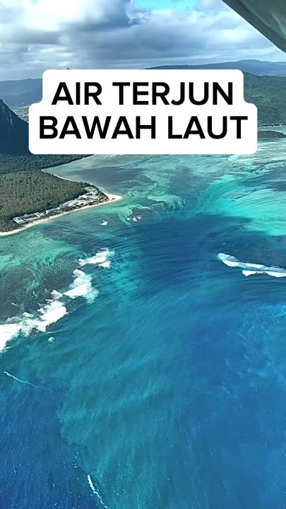 KEINDAHAN AIR TERJUN BAWAH LAUT MAURITIUS #nature #alam #wisata #travel #airterjun #waterfall