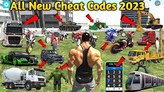 INDIAN BIKES & CARS DRIVING 3D ALL NEW CHEAT CODES | GTA INDIA ALL CHEAT CODES NEW UPDATE