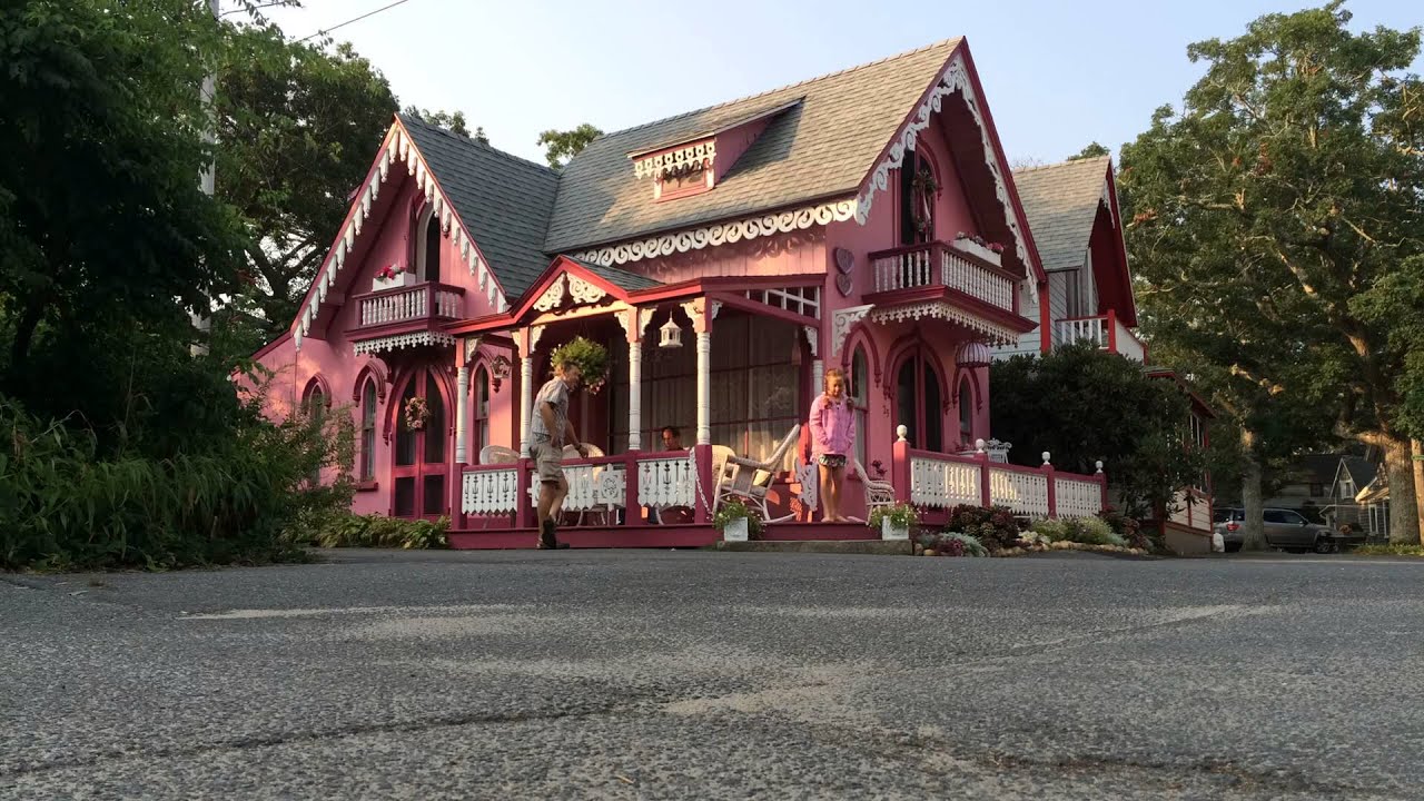 Pink House Oak Bluffs Time Lapse with Rose YouTube