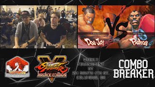 USF4|ComboBreaker 2019 - McCray (DeeJay) vs Crackfiend (Balrog)