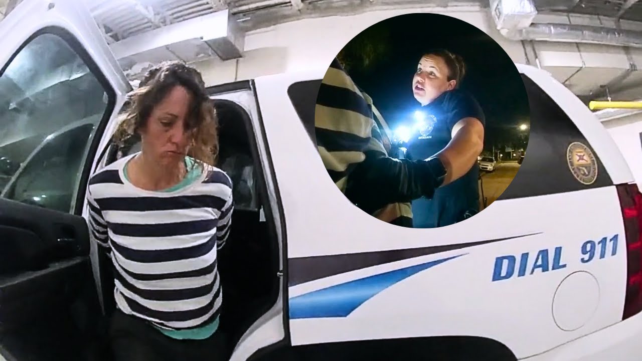 Woman Loses It When Lady Cop Says NO