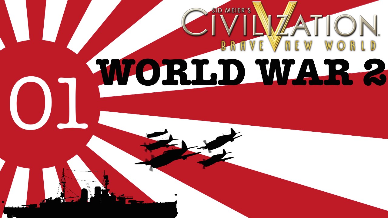 Civ 5 - World War 2 (WW2) - Pacific War - Japan vs USA #01 (Mod) - YouTube