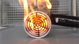 Burning Hair Dryer: Fire by Electric device