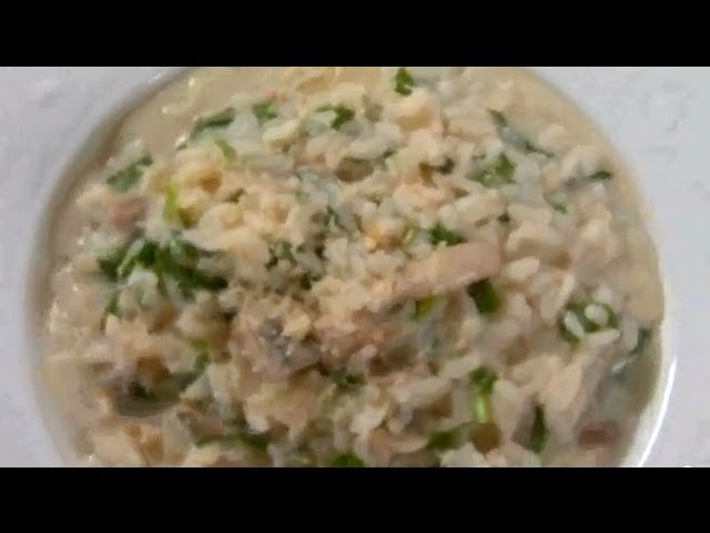 Spinach and Mushroom Risoto | Sanjeev Kapoor | Sanjeev Kapoor Khazana