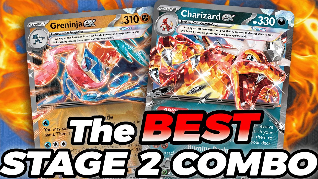 Move Over Dragapult... Greninja ex is BEST with Charizard ex!!