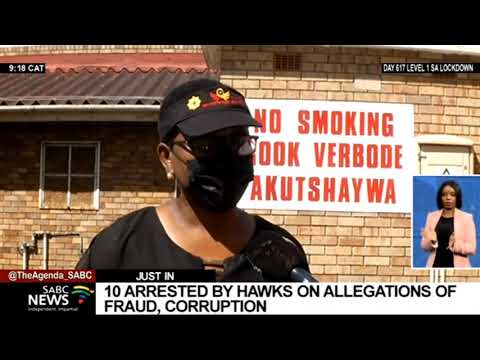 Hawks arrest 10