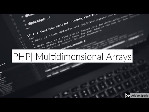 PHP | Multidimensional arrays