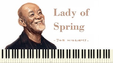 ♪ Joe Hisaishi: Lady of Spring - Piano Tutorial