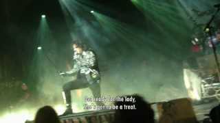 View Alice Cooper Live Performance of Devil's Food at the Warfield San Francisco